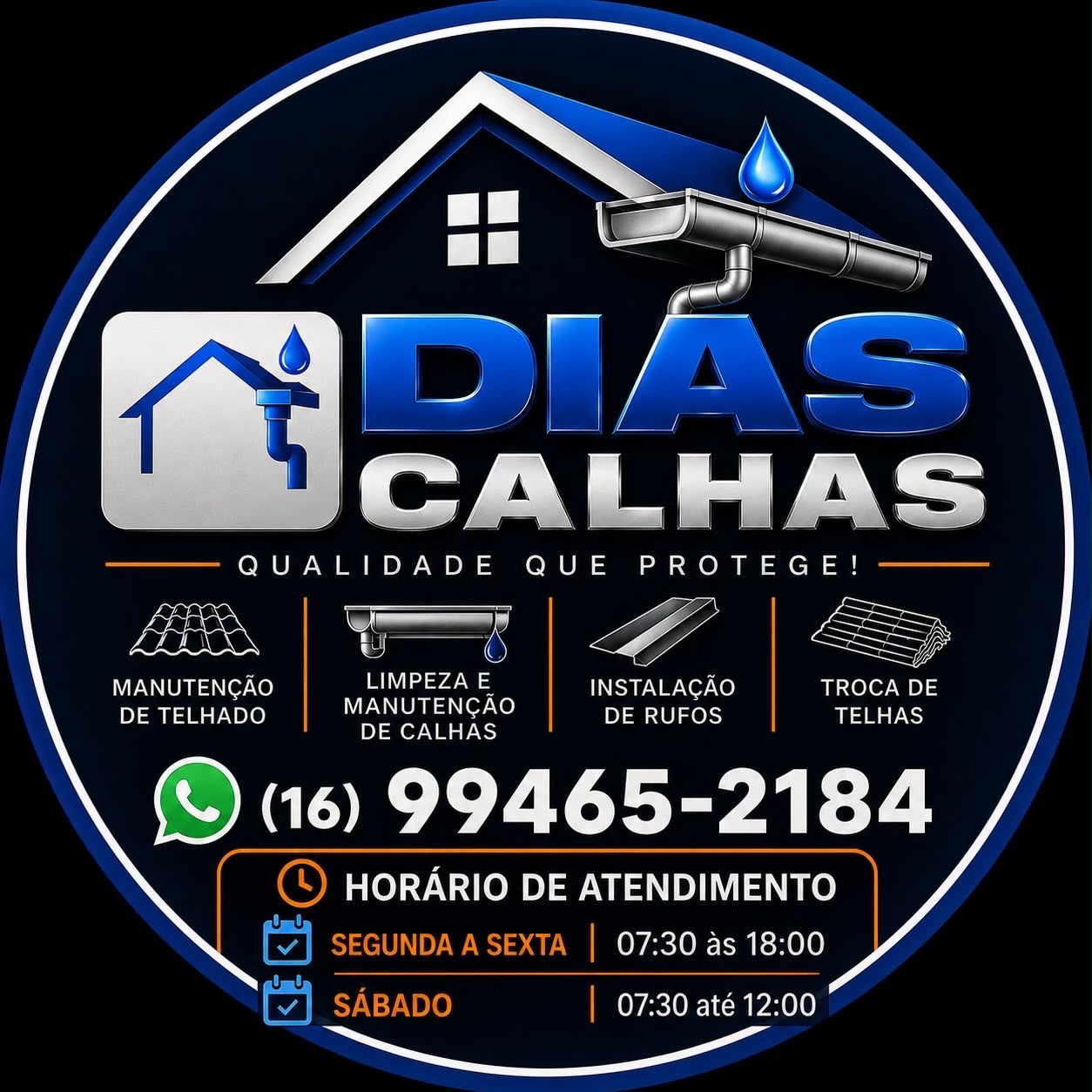 Dias Calhas — qualidade que protege
